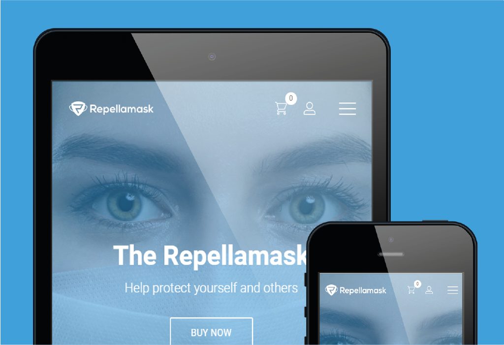 Repellamask Website 3