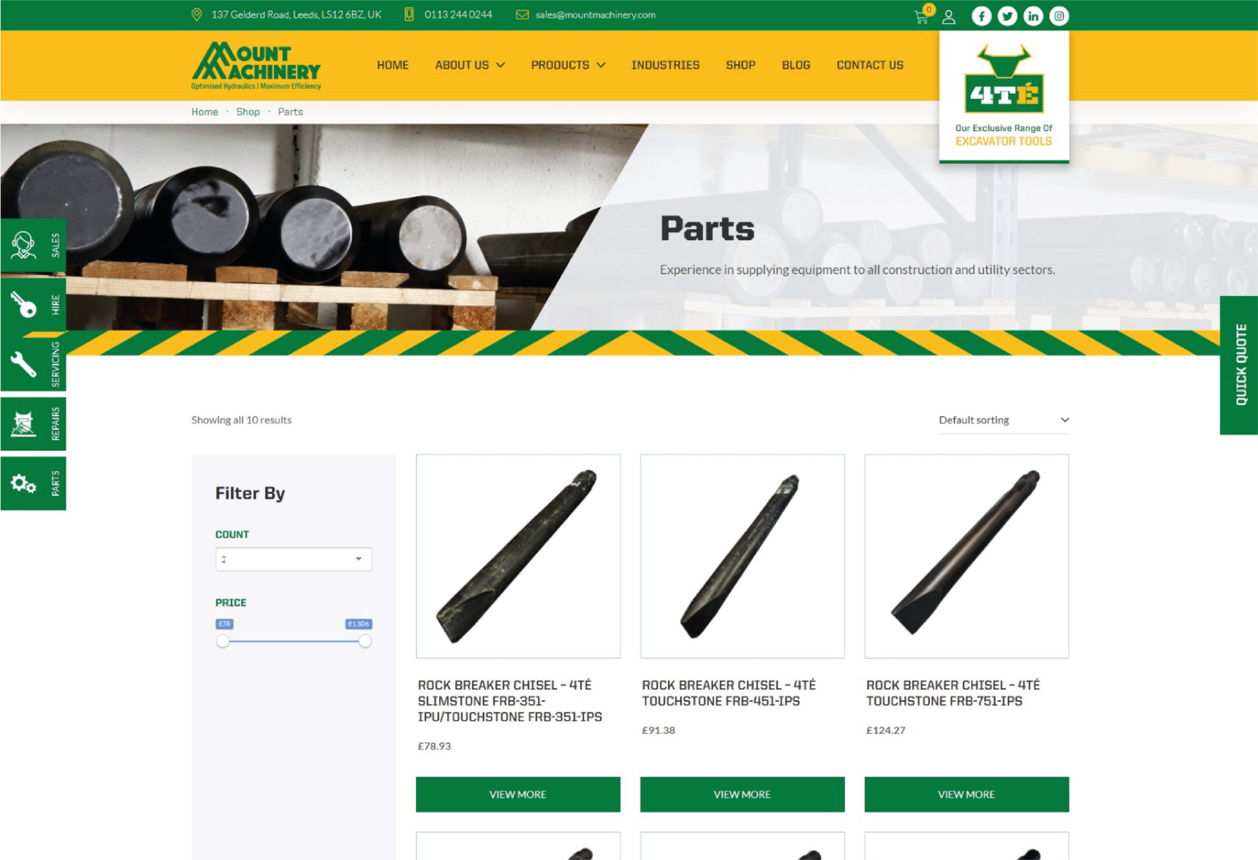 Online Shop Website Design
